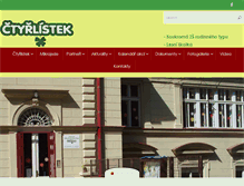 Tablet Screenshot of ctyrlistekml.cz